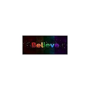 Homemania Tableau Citation - Citations - pour Salon, Chambre -Multicouleur en Polyester, Bois, 70 X 3 X 100cm - HM20KNV70x100-3