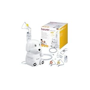 Beurer IH 24 Kids Inhalateur au design adapté aux enfants pour la nébulisation de médicaments liquides, à partir de 6 mois, temps d'inhalation court, masque en silicone pour peau sensible