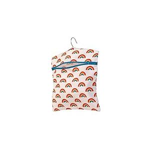 Beldray Sac pour Pinces &agrave; Linge Motif &Eacute;toile, Rangement 50 Pinces avec Crochet de Suspension, Sac &agrave; &Eacute;pingles Portable 33x30cm, Organisateur pour &Eacute;tendoir et Corde &agrave; Linge, L&eacute;ger et R&eacute;sistant
