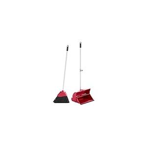 Maya Professional Tools 09020 Set balai et balai avec fermoir, rouge