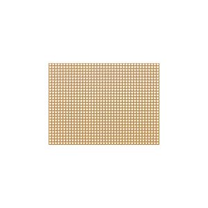 Rademacher 811-2 Lot de 25 plaques de perforation en papier dur 75 x 100 mm, dimensions de la grille 2,54 mm, 39 rang&eacute;es de trous en cuivre, 35 &mu;m, platine 1,6 mm