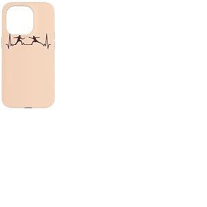 Escrimeur Jeu d'escrime Fencer Sportive Cardiogram Escrime Coque pour iPhone 15 Pro