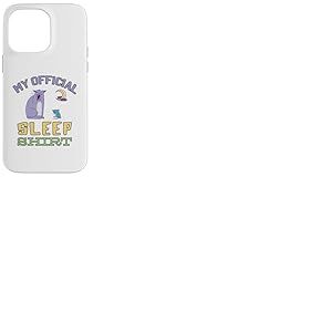 Pyjama de nuit femme et Hommes Chat sleep shirt de nuit Coque pour iPhone 14 Pro Max