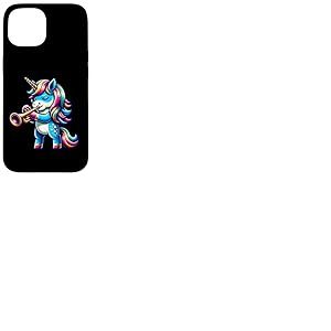 Unicorn Trompette Harmonie Magique Fantaisie Coque pour iPhone 15