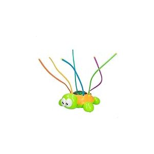 COLORBABY Aqua World 47648 Lot de 6 arroseurs de Tortue pour Enfants, 360°, 20 x 28 x 10 cm, 6 arroseurs Multicolores, Jeux extérieurs, Adaptateur Tuyau, Jouets d'été, 3 Ans