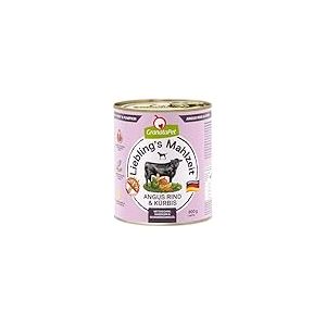 GranataPet Favoring's Repas Angus Boeuf et Citrouille, Nourriture Humide pour Chiens, Nourriture pour Chien sans céréales et sans Sucre ajouté, Uniquement matières premières pour Aliments pour