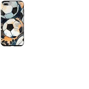Motif de Football Footie Fan Soccer Love Game Match of Good Football Coque pour iPhone 7 Plus/8 Plus