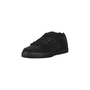 DC Shoes Homme Pure-Shoes for Men Chaussures de Skateboard, Black/Pirate Black, 53.5 EU