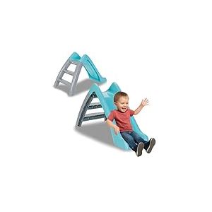 Toboggan Happy Slide pour Enfant – Convient pour l'intérieur et l'extérieur, Taille Pratique, Montage Facile
