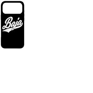 Baja California Varsity Script Classic Sport Jersey Style Coque pour iPhone 17 Pro Max