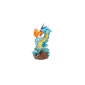 Pokémon Statue de Collection de Luxe Léviator - Statue de Collection de Luxe de 33 cm avec nageoires illuminées et Attaque par Rayon