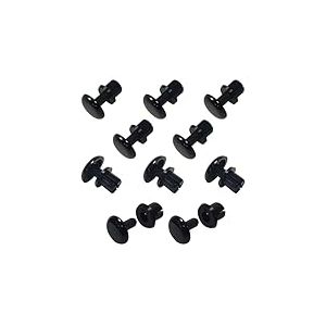 cyclingcolors 10x rivet clip plastique fixation agrafe à expansion pare-choc cache-moyeu garniture voiture Ø3,6mm x 3mm-4mm