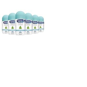 SANEX - D&eacute;odorant bille Natur Protect Bambou Bio Fresh Efficacy 48 h 50ml - prot&egrave;ge contre les odeurs pendant 48 heures - test&eacute; sous contr&ocirc;le dermatologique - ne contient pas d&rsquo;alcool*