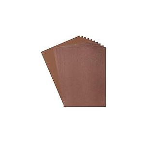 Florence Papier cartonné (216 g/m²) et papier pailleté (250 g/m²), marron, A4, 10 feuilles, pour scrapbooking, fabrication de cartes, découpe et autres travaux manuels