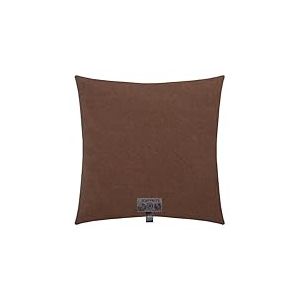 Housse de Coussin en Polaire Douce - Housse de Coussin en Polaire avec Point de Crochet - Housse de Coussin Moelleuse - 40 x 40 cm - 851 Copper Coin - par Zoeppritz since 1828-702291-851-40x40