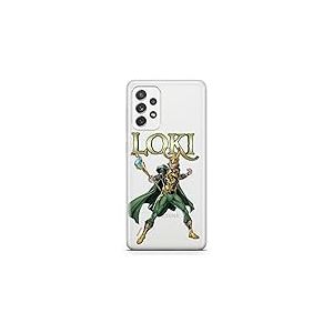 ERT GROUP Coque de téléphone Portable pour Samsung A53 5G Original et sous Licence Officielle Marvel Motif Loki 002 Parfaitement adapté à la Forme du téléphone Portable, partiel imprimé