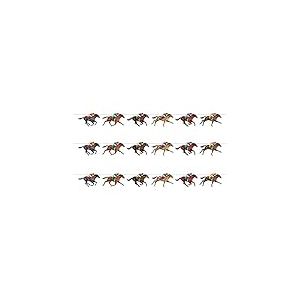 Beistle léopard 59951 3 pièces Horse Racing serpentins, 26,7 cm X 6 ', Multicolore