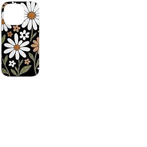 Fleurs Sauvages R&eacute;tro &Eacute;t&eacute; Printemps Boho Vintage Coque pour iPhone 14 Pro