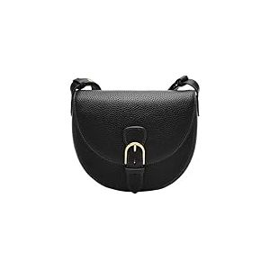 FOSSIL Everleigh, Sac à bandoulière Femmes, Noir Mat, 20.32Lcmx7.62Wcm x17.78H cm