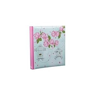 Arpan 5x7 "/ 13x18cm Vintage Rose Style cage oiseau memo slip in 200 tenir albums photo