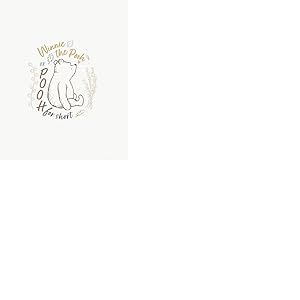 Komar Disney Winnie l'ourson pour short - Dimensions : 40 x 50 cm - Décoration murale pour chambre d'enfant