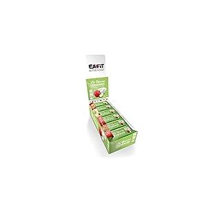 Barres protéinées EAFIT | Proteine barre, Fitness, musculation| Nutrition sportive saine pour prise de muscle | Faible en sucre | 15g de protéines | Pomme/yaourt | 24 barres de 46g | Marque Française