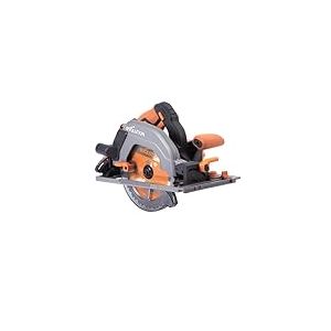 Evolution Power Tools R185CCSX-Li Scie circulaire sans fil compatible avec les rails 18v Li-Ion Comprend une lame TCT multi-matériaux coupe le bois, le métal, le plastique, Batterie non incluse, 185mm