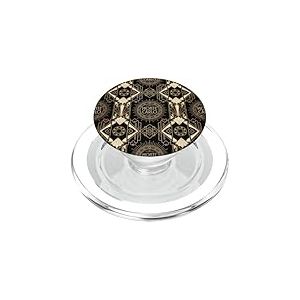 Design Art d&eacute;co inspir&eacute; du Casino de Monte Carlo PopSockets PopGrip pour MagSafe