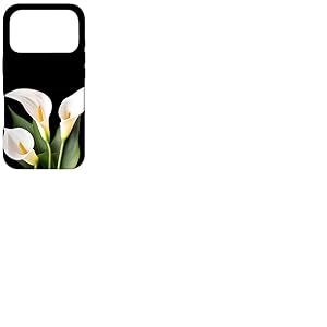 Illustration de Fleur de lys Calla Blanche Coque pour iPhone 17 Pro