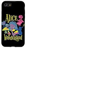 Disney Alice in Wonderland Retro Seventies Style Coque pour iPhone SE (2020) / 7 / 8