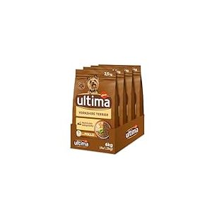 ultima Alimentation pour Chiens Mini Yorkshire avec Poulet, Lot de 4 x 1,5 kg, Total : 6 kg