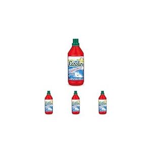 Carolin Nettoyant Sols Lavant et Brillant à la Cire de Carnauba 1 L (Lot de 4)
