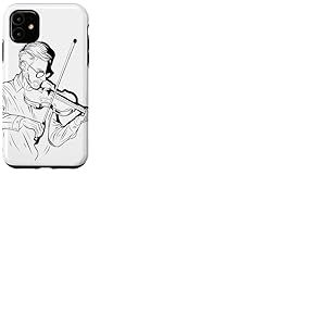 Violon Guy Sketch Violoncelle Coque pour iPhone 11