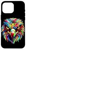 Aigle Pop Art Couleurs Vives Aigle Royal Fauconnier Chasseur Coque pour iPhone 16 Pro Max