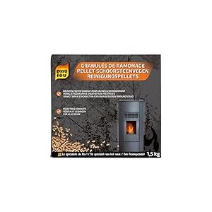 Pyrofeu - Granulés de Ramonage - 1,5kg - Entretien des Poêles, Inserts et Chaudières à Pellets - Destruction par Catalyse - pour Un Tirage et Un Rendement Optimaux