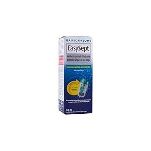 EasySept Produit Lentilles de Contact Souple au Peroxyde d’Hydrogène, Système Tout En Un pour Désinfection, Produit Lentille et Étui avec Disque Catalyseur, Convient pour Yeux Sensibles, 360ml