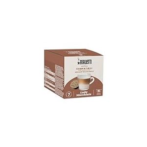 Bialetti Café Capsules compatibles Dolce Gusto® - Café au lait - 16 Capsules