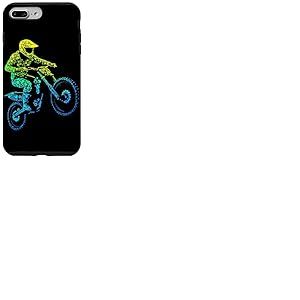 Motocross et Moto Tout-Terrain | Graphisme pour v&eacute;lo Tout-Terrain Coque pour iPhone 7 Plus/8 Plus