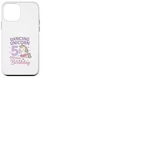 Licorne dansante Magique 5&egrave;me Anniversaire Coque pour iPhone 12 Mini