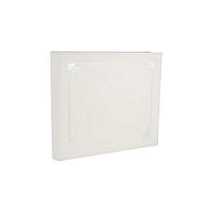 Pioneer Classeur à 3 Anneaux avec Couverture Italienne Blanc 30,5 x 30,5 cm