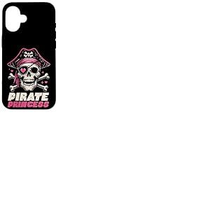 Chapeau de Princesse Pirate en Forme de t&ecirc;te de Mort pour Filles et Femmes Coque pour iPhone 16