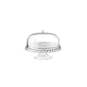Guzzini - Tiffany, Présentoir à Gâteaux avec Cloche - Transparent, Ø 36 x h28 cm - 19940000