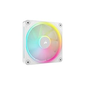 Watio Wave Ventilateur - Ventilateur auxiliaire de 120 mm avec éclairage RVB, connexion iCUE Link, idéal pour améliorer le refroidissement du système