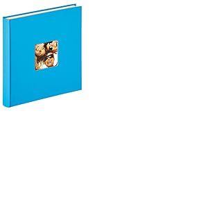 walther design Album Photo Bleu oc&eacute;an 33 x 34 cm Album Autocollant avec d&eacute;coupe de Couverture, Fun SK-110-U