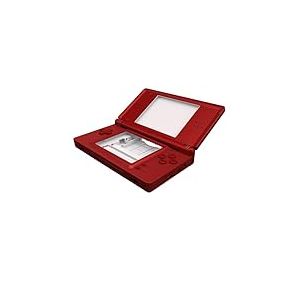 eXtremeRate Coque Remplacement Compl&egrave;te pour Nintendo DS Lite, Coque avec Bouton de Remplacement pour Nintendo DS Lite, Console Non Incluse, Rouge &Eacute;carlate