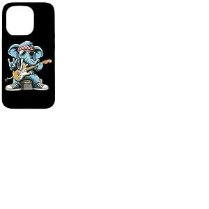 Guitare à Bascule éléphant Cool Attitude Coque pour iPhone 15 Pro