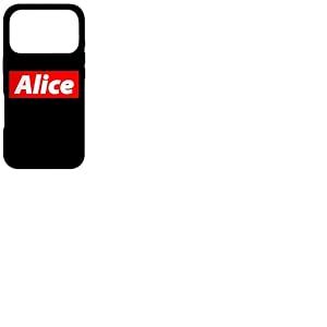 Alice Name 90's Streetwear Y2K Tenue pour Fille Cadeau pour Alice Coque pour iPhone 17 Pro