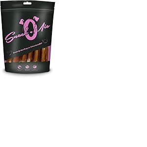 SNACKOMIO - Friandise pour chien de qualité supérieure - Barre à mâcher croustillante au blanc de poulet, sans céréales, 1 paquet (1 x 70g)