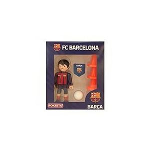 MINIX PokEETO EF16409 Figurine Joueur FC Barcelone à Collectionner de 8 cm pour Exposition, idée Cadeau pour Enfants et Adultes