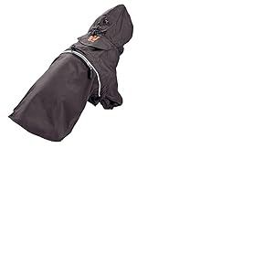 Wouapy Imperméable/Coupe Vent Pliable pour Chien Marron Taille 30
